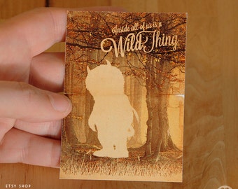 Where the Wild Things Are Movie - ACEO ATC Mini Print Card - Pick your Size