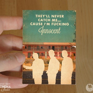Bottle Rocket Wes Anderson - ACEO ATC Mini Print Card - Scegli la tua taglia