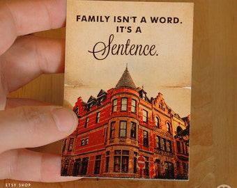The Royal Tenenbaums Wes Anderson stampa - ACEO ATC Mini Print Card - Scegli la tua taglia