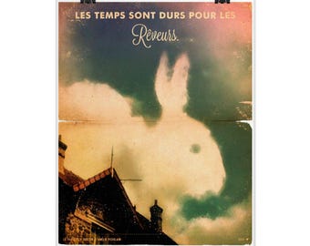 Amelie Movie Poster / French Quotes / Amelie Print / Vintage Style / Magazine / Retro Print /  Ship to USA / CANADA
