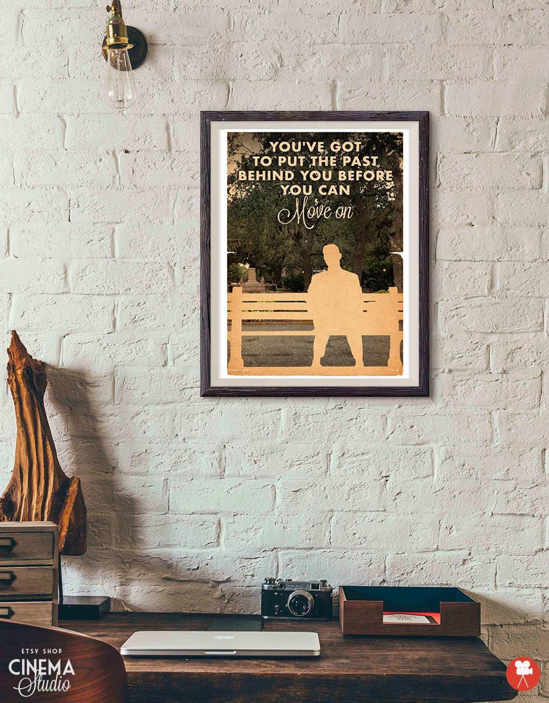 Forrest Gump Movie Poster / Print / Vintage Style / Magazine / Retro ...