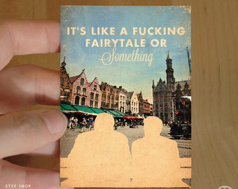 In Bruges Movie - ACEO ATC Mini Print Card - Pick your Size