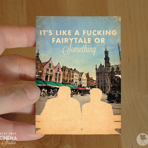 In Bruges Movie - ACEO ATC Mini Print Card - Pick your Size