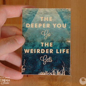 Life Aquatic Wes Anderson Print -  ACEO ATC Mini Print Card - Pick your Size