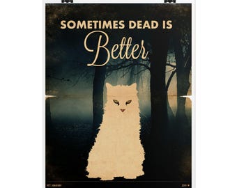 Pet Sematary 2019 Movie Poster / Stephen King Poster / Print Vintage Style / Magazine Retro Poster /  Ship to USA / CANADA