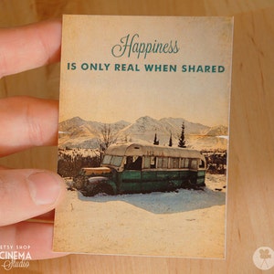 Stampa del film Into The Wild - Mini biglietto di stampa ACEO ATC - Scegli la tua taglia