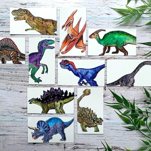 10 aimants dinosaures