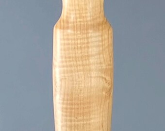 Twif vase turned from Figured Maple