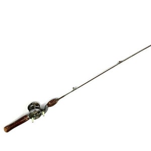 Antique Metal Fishing Rod Bristol Steel Fishing Pole 1930s