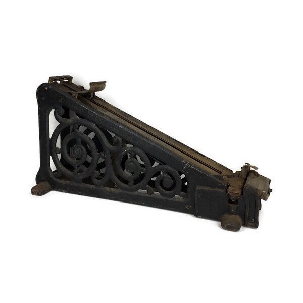 Antique Counterboy Tape Dispenser 1910s Ornate Cast Iron General Store Shelton Connecticut