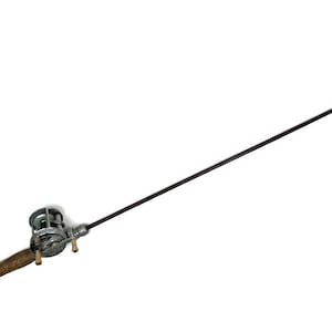 Antique Metal Fishing Rod Bristol Telescoping Steel Fishing Pole 1940s Old  Fishing Decor