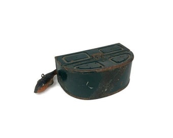 Fly Fishing Bait Box, Vintage Fishing Bait Box, Metal Bait Box