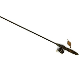 antique fishing poles
