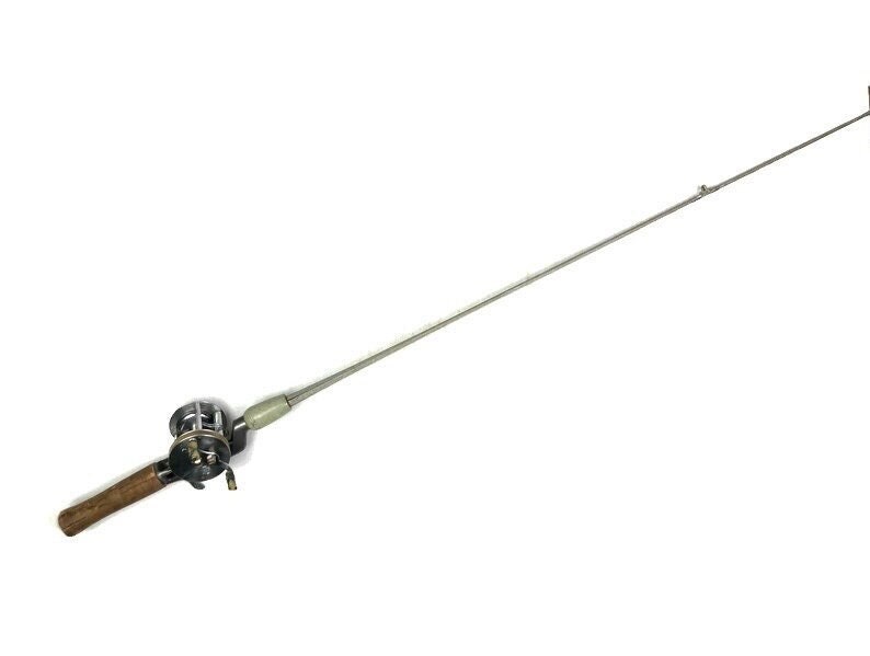 Antique Fishing Rod True Temper Raider Square Steel Fishing Pole
