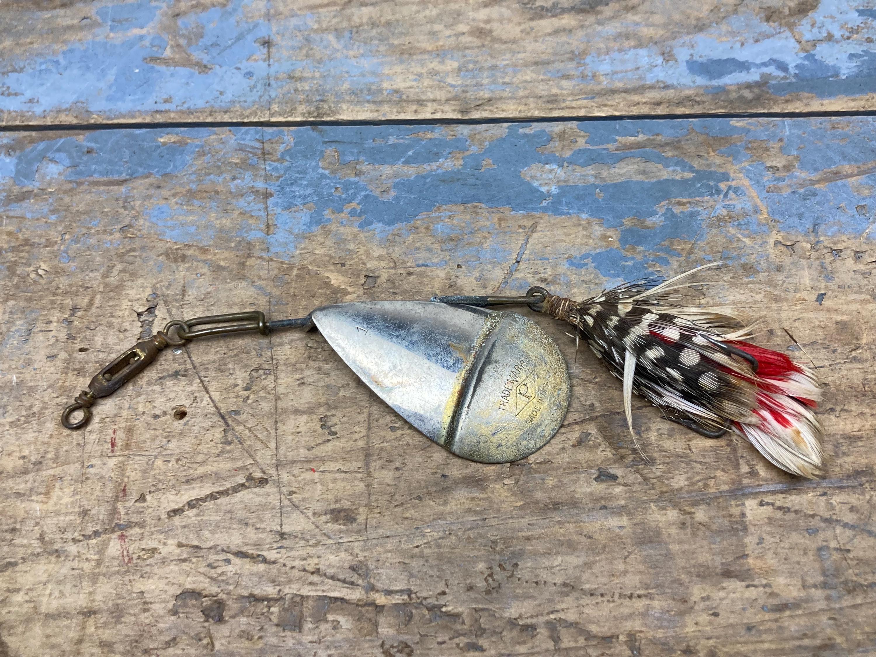 Antique 1930s Pflueger Spinner Lure Antique 1930s Pflueger Spinner Lure