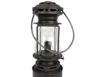 Antique Dietz Scout Skaters Lantern H1 Glass - Etsy