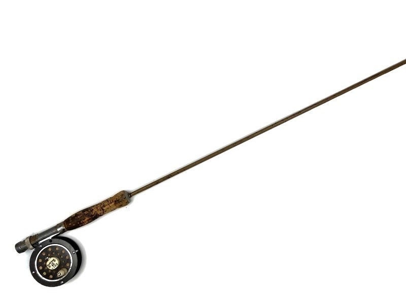 bristol fly fishing rod Antique Metal Fishing Rod Bristol Telescoping Steel Fly Fishing Pole