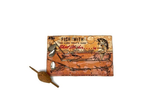 des moines vintage fishing lures Heddon Dowagiac Slopenose Expert Minnow Lure For Sale Vintage Fishing Display Hibbs Short
