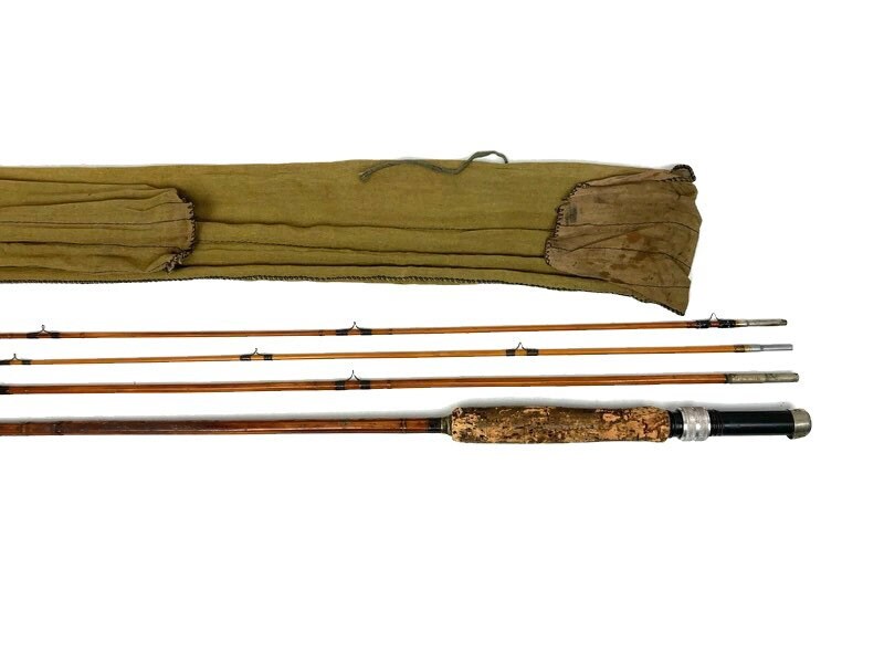 abbey and imbrie bamboo fly fishing rod Edwards, E.W. - De Luxe 7' 2/2 - Signed! (A&I) Abbey & Imbrie