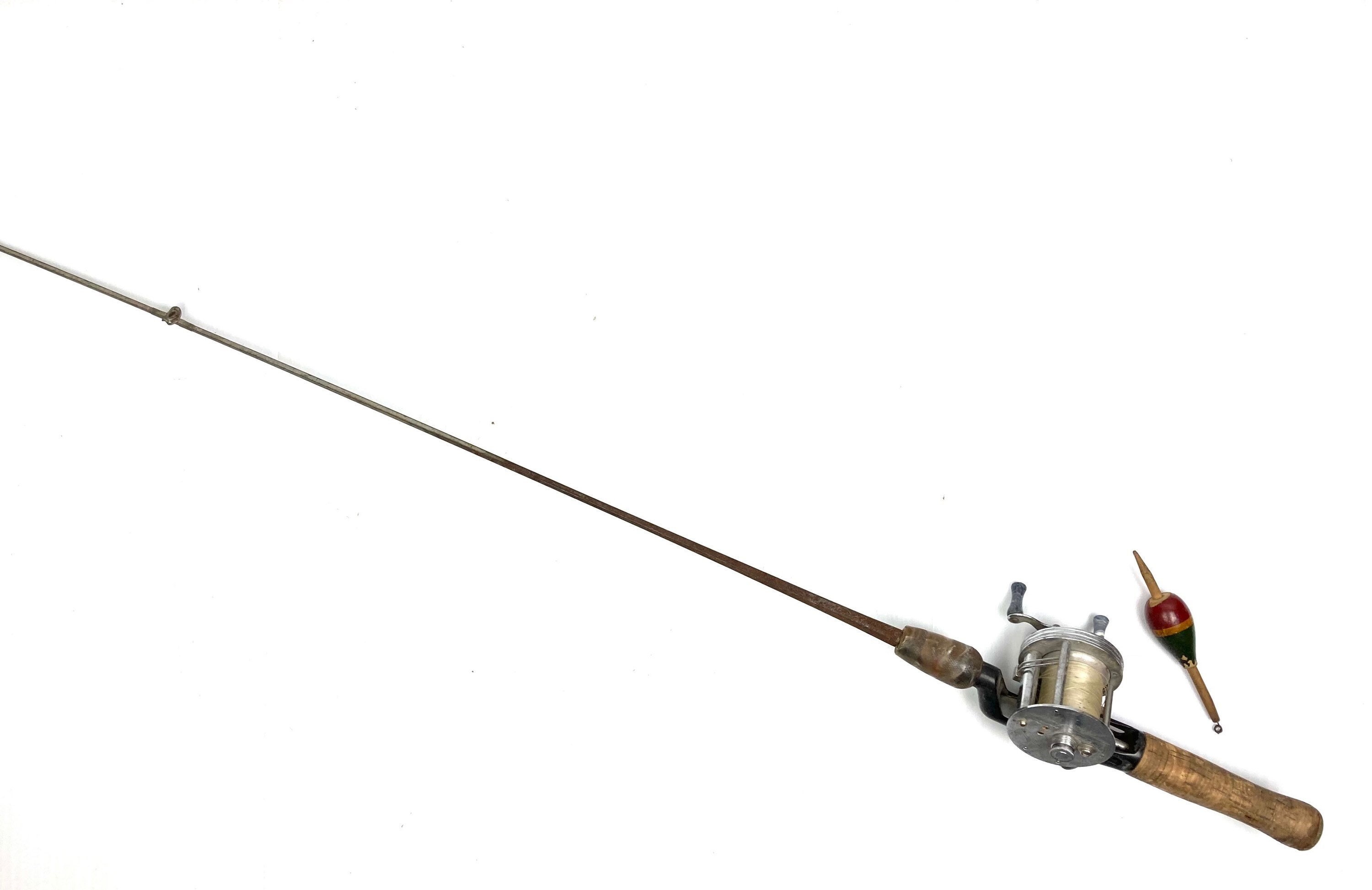 Antique Fishing Rod True Temper Bakelite Speedlock Square Steel