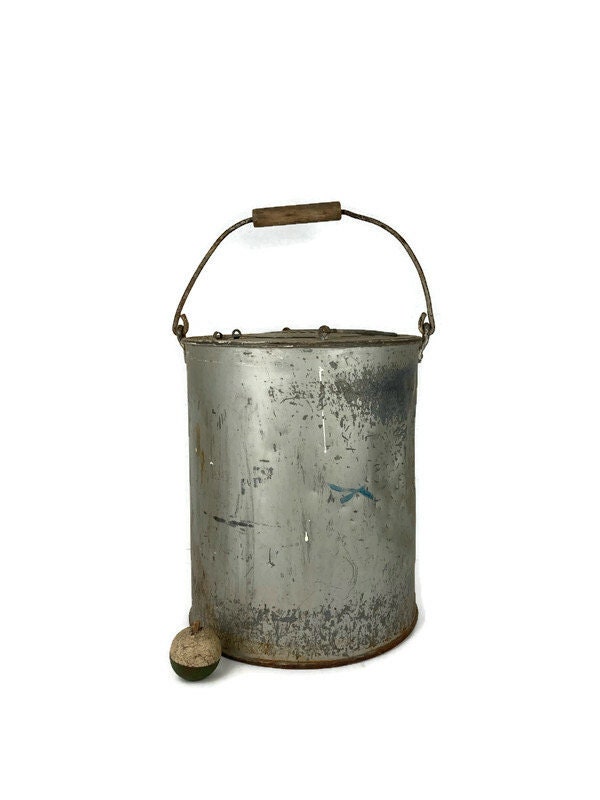 Metal Fishing Bucket 