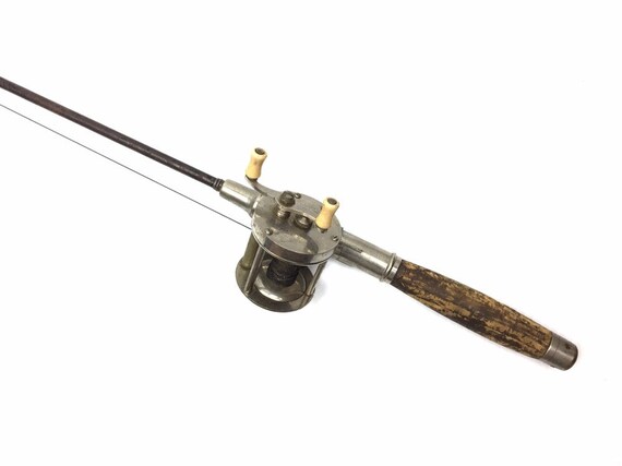Antique Metal Fishing Rod 1910s Luckie Steel Rod the Horton MFG Company Fishing  Pole Bristol Connecticut Grandpa Gift - Etsy