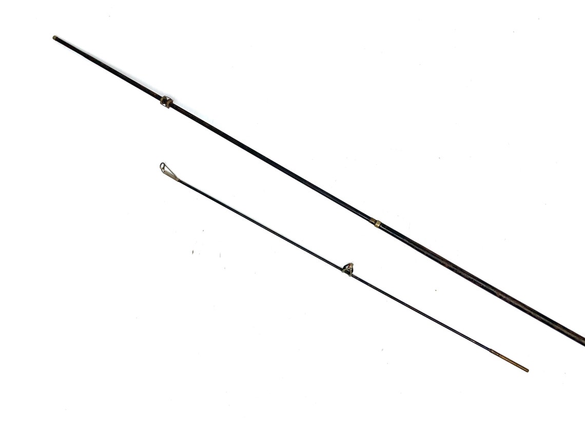 Antique Metal Fishing Rod 1920s Mohawk Steel Fishing Rod Etsy