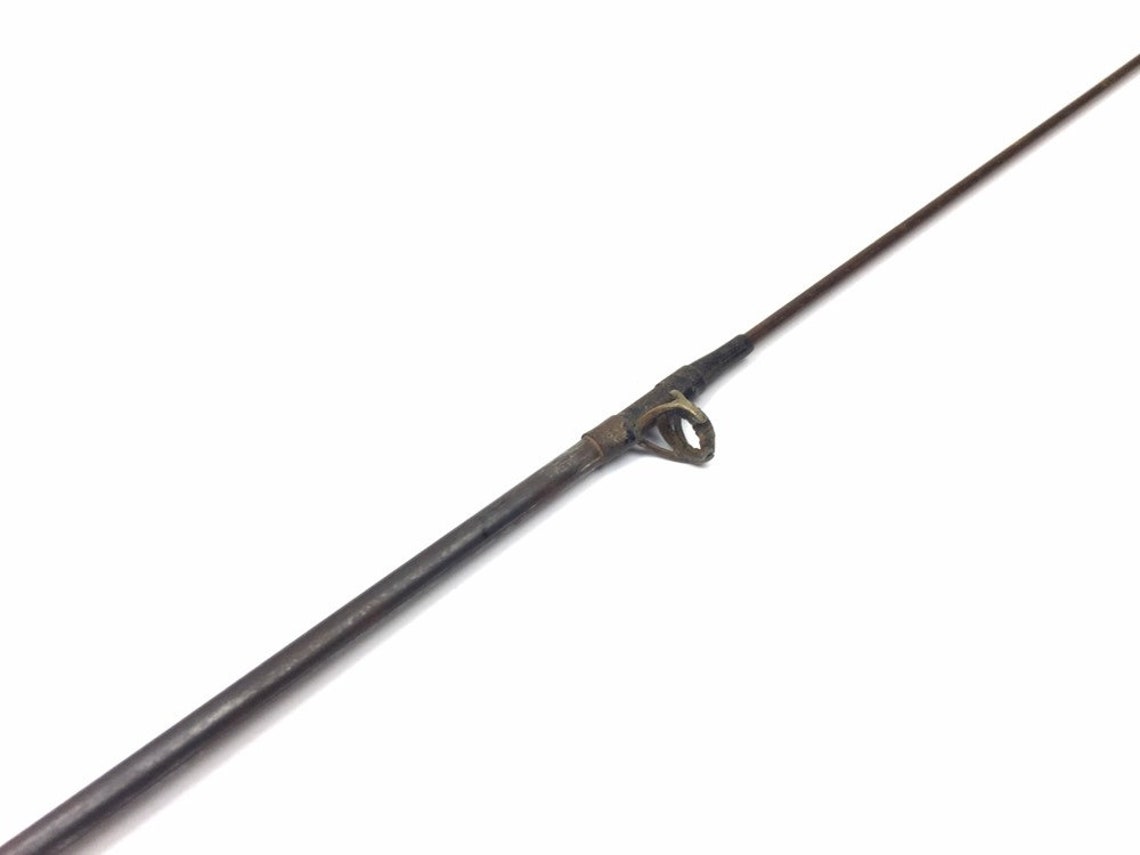 Antique Metal Fishing Rod Three Piece Pole Steel Rod Union Etsy