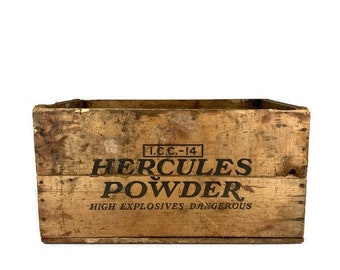 HERCULES POWDER COMPANY STOWAWAYS Sign Tin Vintage Garage Bar Decor Old Rustic 