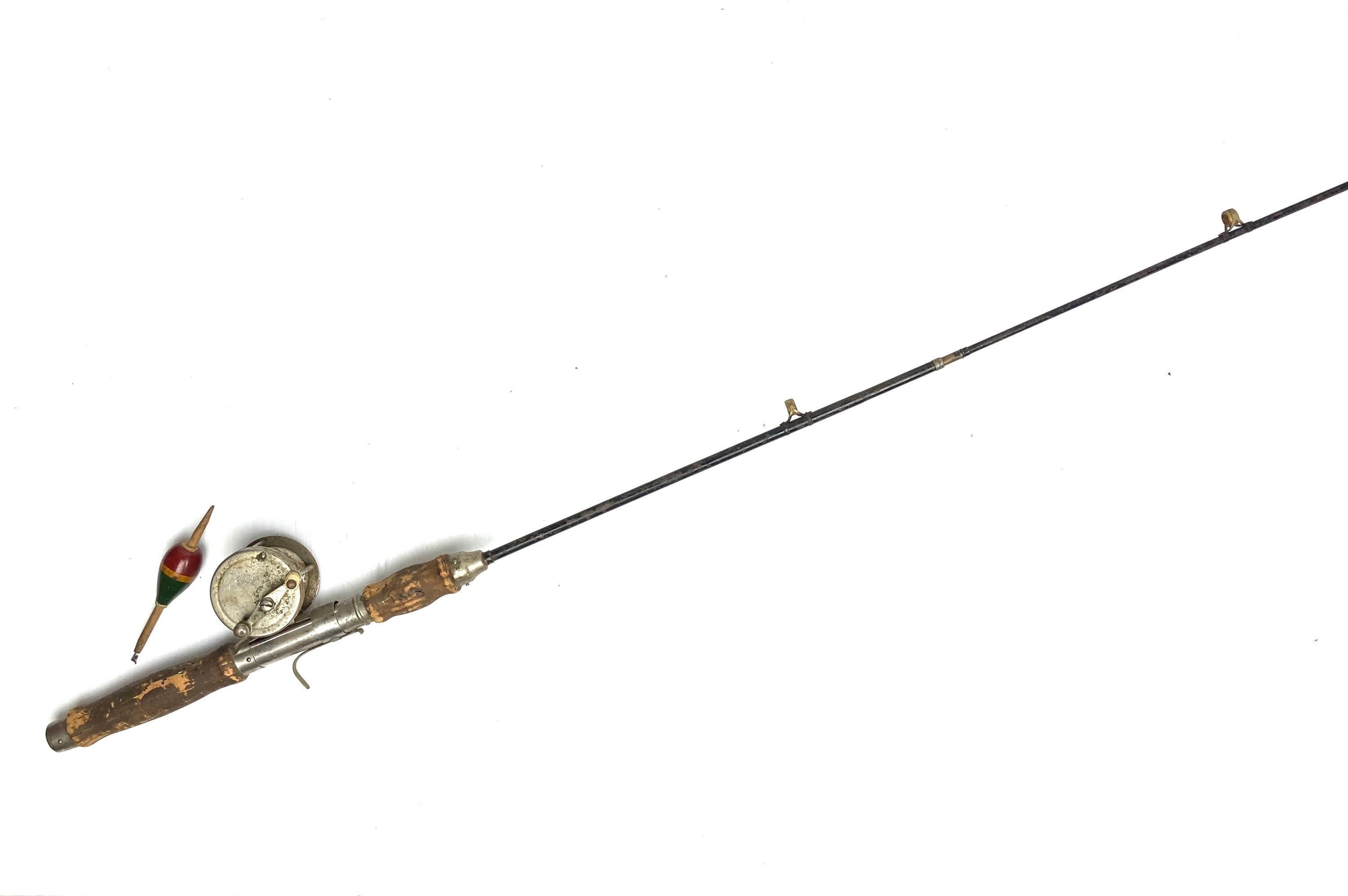 Antique Fishing Rod Champion Three Piece Vintage Fishing Pole Richardson Chicago - Etsy Antique Fishing Rod Champion Three Piece Vintage Fishing Pole Richardson Chicago - Etsy