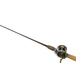 Antique Fishing Rod True Temper Raider Bakelite Square Steel