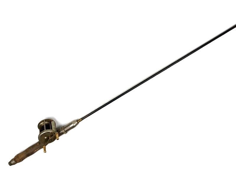 Antique Metal Fishing Rod 1920s Telescoping Steel Rod Union Hardware Company