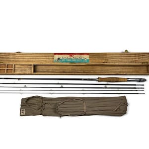 antique wooden fly fishing rods from 1950 Complete Vintage 1950s Outfit Antique Fly Rod - Etsy
