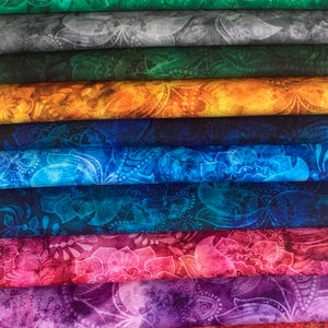 New Fairytale Fat Quarter Bundle of 10 100% Cotton for Quilting, Sewing and Crafts