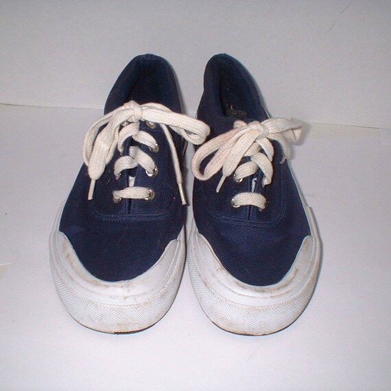 Cherokee Blue Sneakers Boat Shoes Size 7 VGC - Etsy