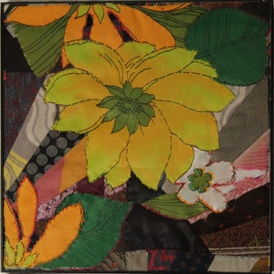 Fabric Collage Art