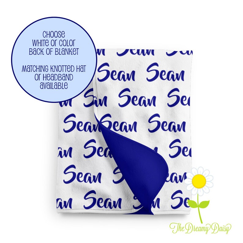 personalized soft baby blankets