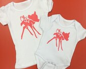 Oh Deer! Toddler tee - Forest Creatures