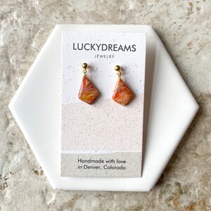 Clay Earrings- The Ashley - Hypoallergenic- Lightweight - Handmade- Statement Jewelry 32