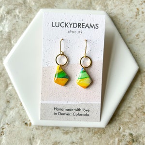 Clay Earrings- The Ashley- Hypoallergenic- Lightweight - Handmade- Statement Jewelry 29