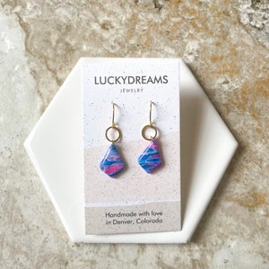 Clay Earrings- The Ashley- Hypoallergenic- Lightweight - Handmade- Statement Jewelry 35