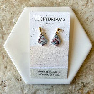 Clay Earrings- Ashley- Hypoallergenic- Lightweight - Handmade- Statement Jewelry 18