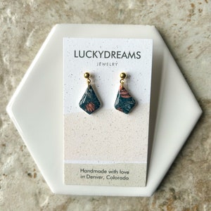 Clay Earrings- The Ashley- Hypoallergenic- Lightweight - Handmade- Statement Jewelry 25