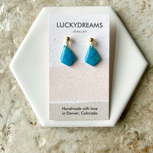 Clay Earrings- The Ashley - Hypoallergenic- Lightweight - Handmade- Statement Jewelry 16