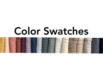 Campioni di colore / Tutti i colori disponibili elencati / Solo campioni