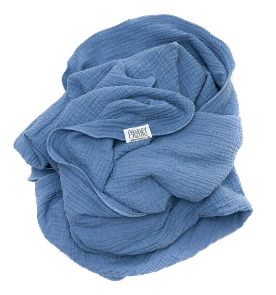 blue swaddle