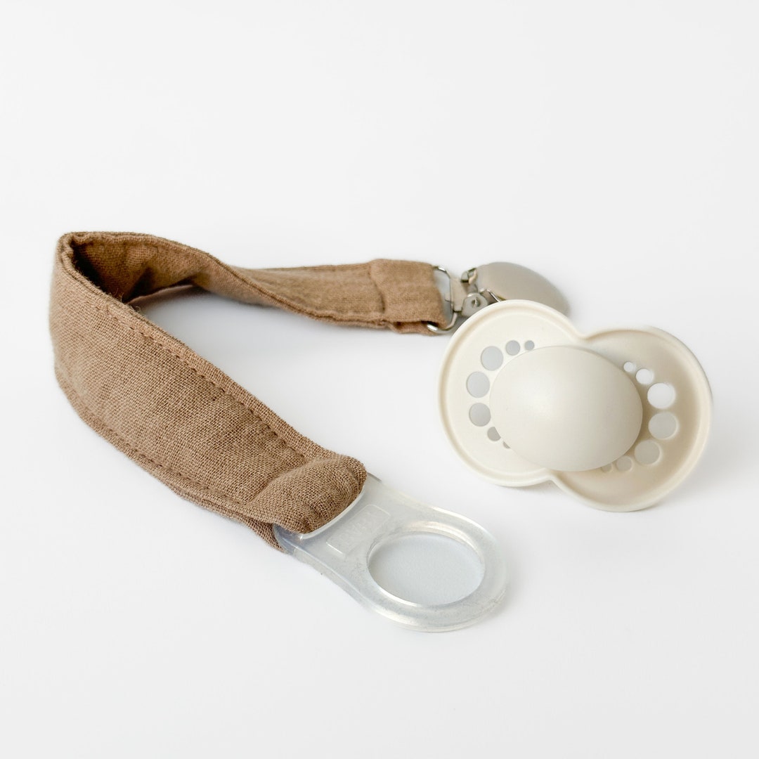 SET OF 2 Classic Pacifier Clip With MAM Adapter / Many Colors Etsy