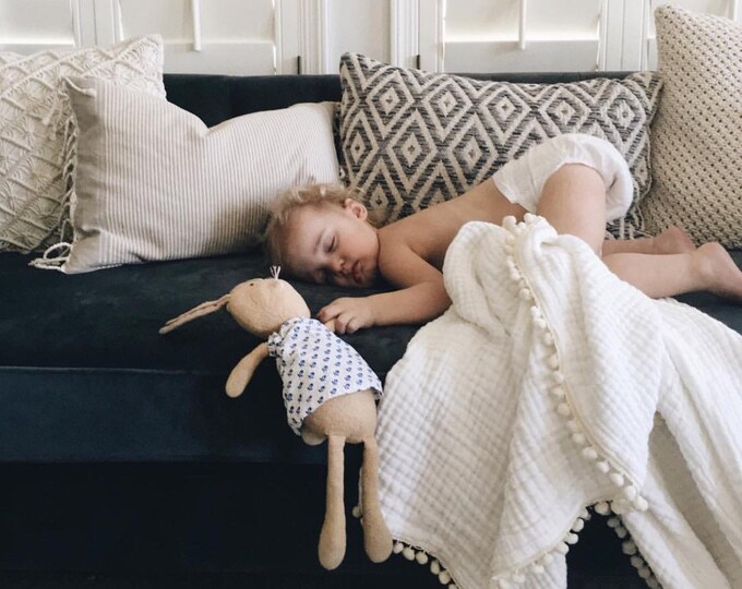 Toddler Bed Blanket / Extra Large HEIRLOOM Blanket / White and Etsy