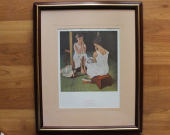 Rockwell Girl Mirror Etsy Rockwell Girl Mirror Etsy