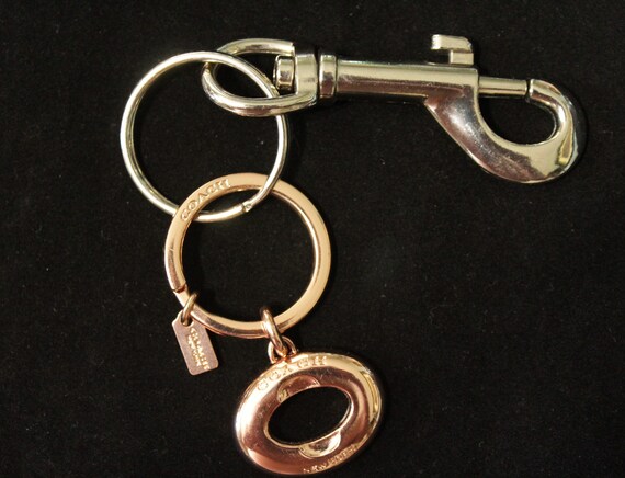 Vintage Original "Coach" Copper Colour Metal Key C